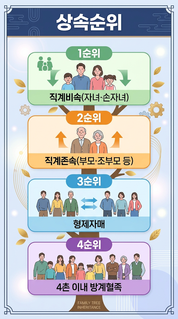 미혼 형제자매 사망 시 상속절차 총정리 | 형·언니·동생 사망 시 누가 상속받을까? 관련 이미지