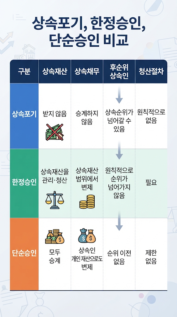 [인천 상속재산파산]부모님 사망 후 상속포기·한정승인·청산·상속재산파산 절차 총정리 관련 이미지