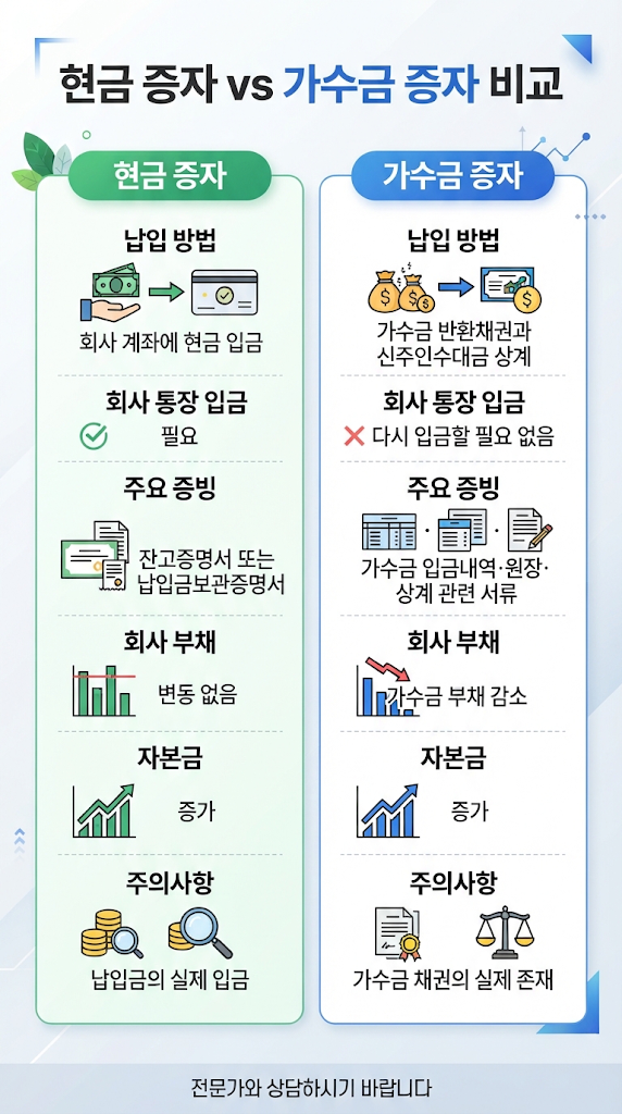 [인천 1인법인] 대표이사 가수금 증자 절차와 필요서류 총정리 관련 이미지